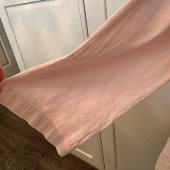 Pink 100% Linen Ladies Blouse - Picture 3 of 5